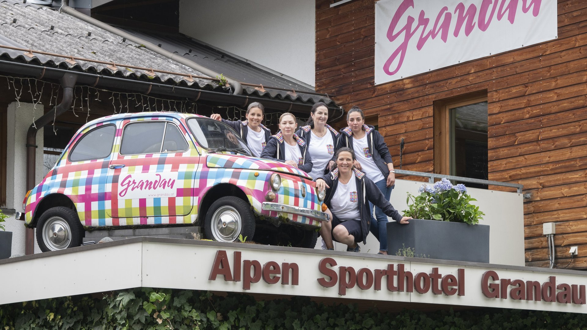 Das Team in unserem Golfhotel in Vorarlberg